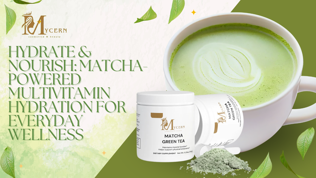 Hydrate & Nourish: Matcha-Powered Multivitamin Hydration for Everyday Wellness