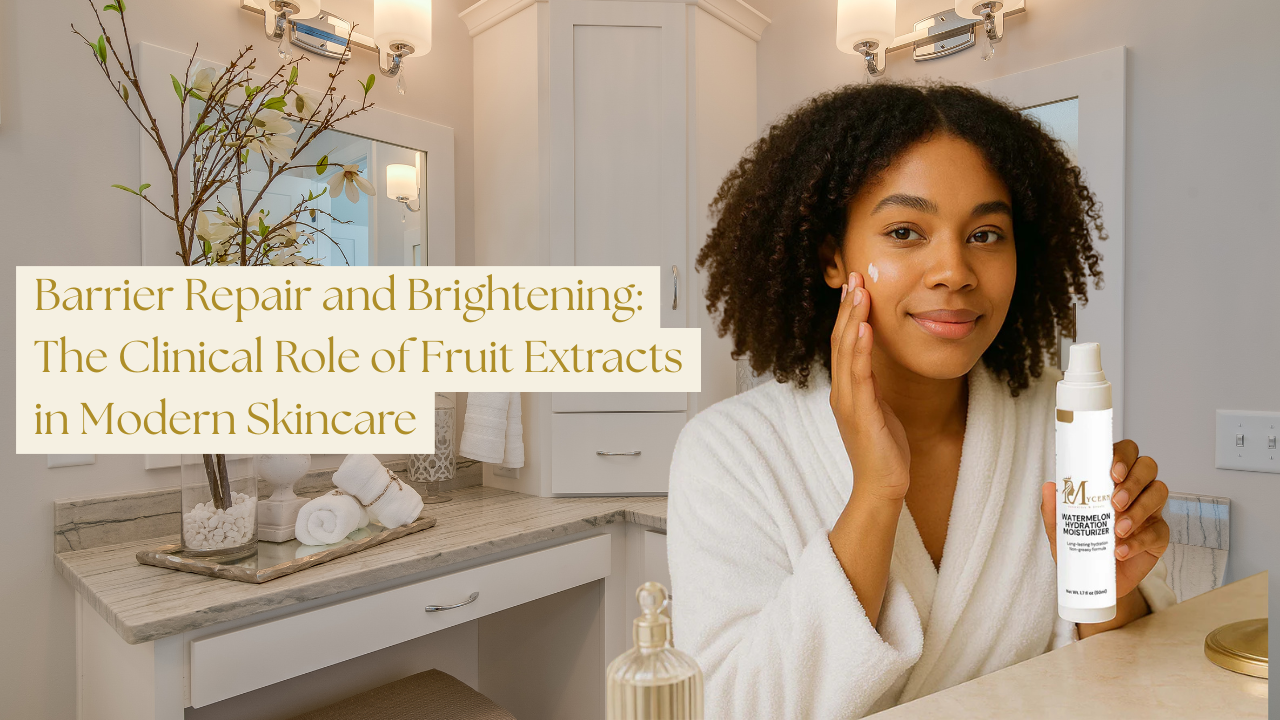 Barrier Repair and Brightening: The Clinical Role of Fruit Extracts in Modern Skincare