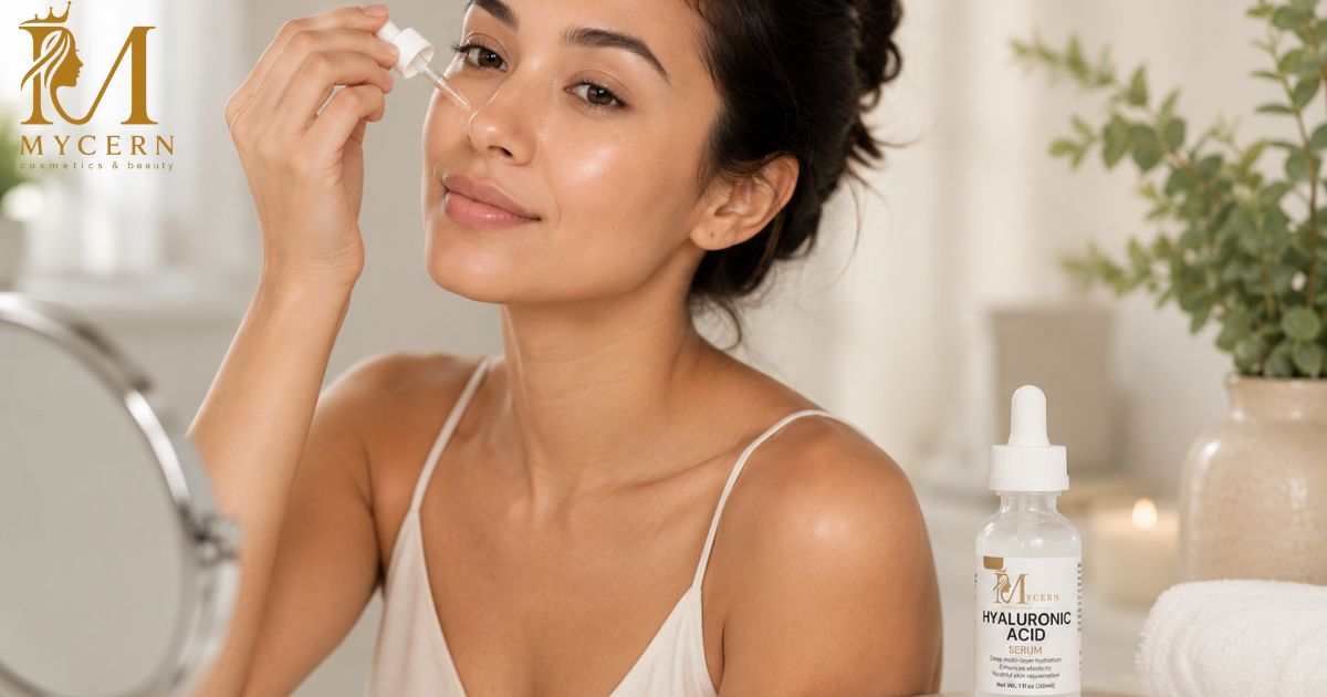 MyCern Hyaluronic Acid Serum for moisturizing and plumping the skin