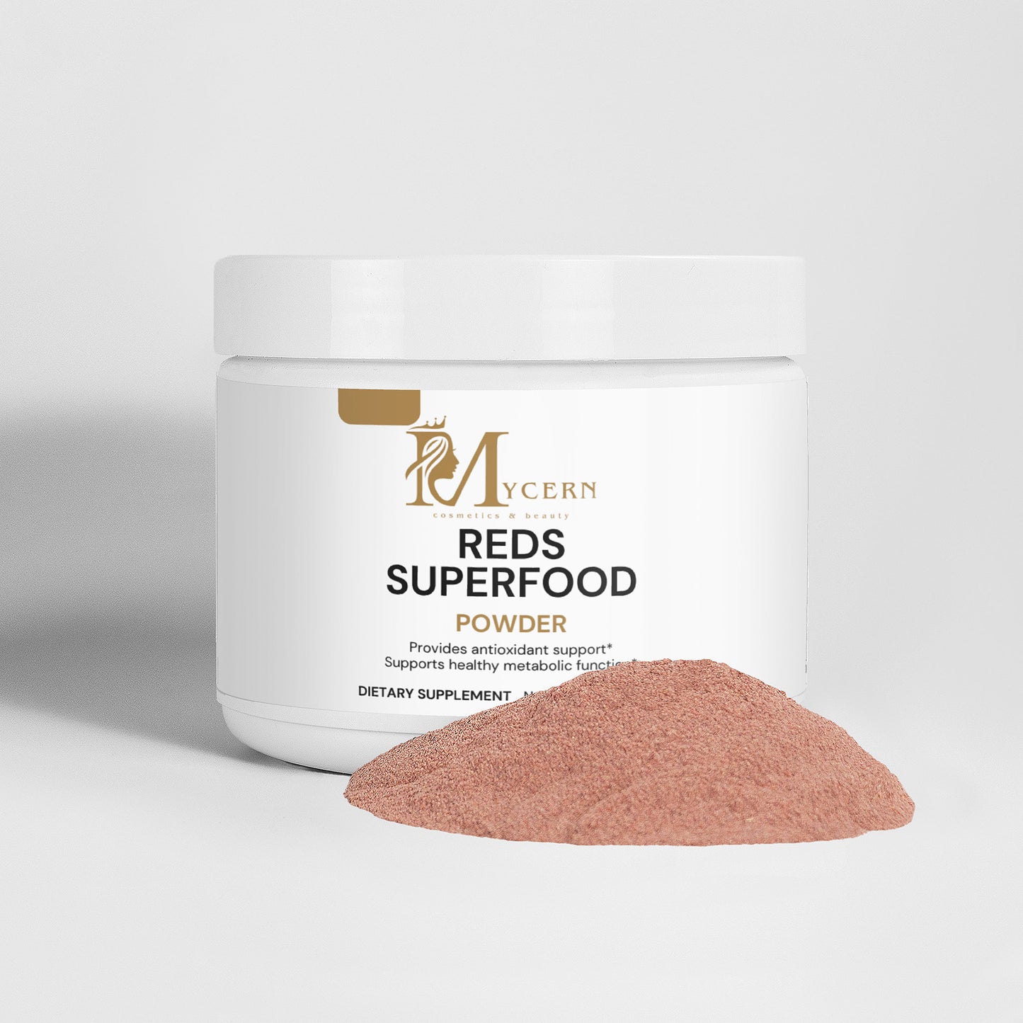 Super Reds Powder 117.9g with Beet Root, Acai, Cranberry, Hibiscus & Strawberry – Fiber Supplement with Antioxidants, Gluten Free, Vegan & Clean Energy Drink Mix – Made in USA