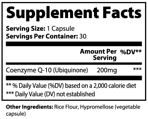 MyCern CoQ10 Ubiquinone