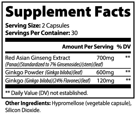 MyCern Ginkgo Biloba + Ginseng