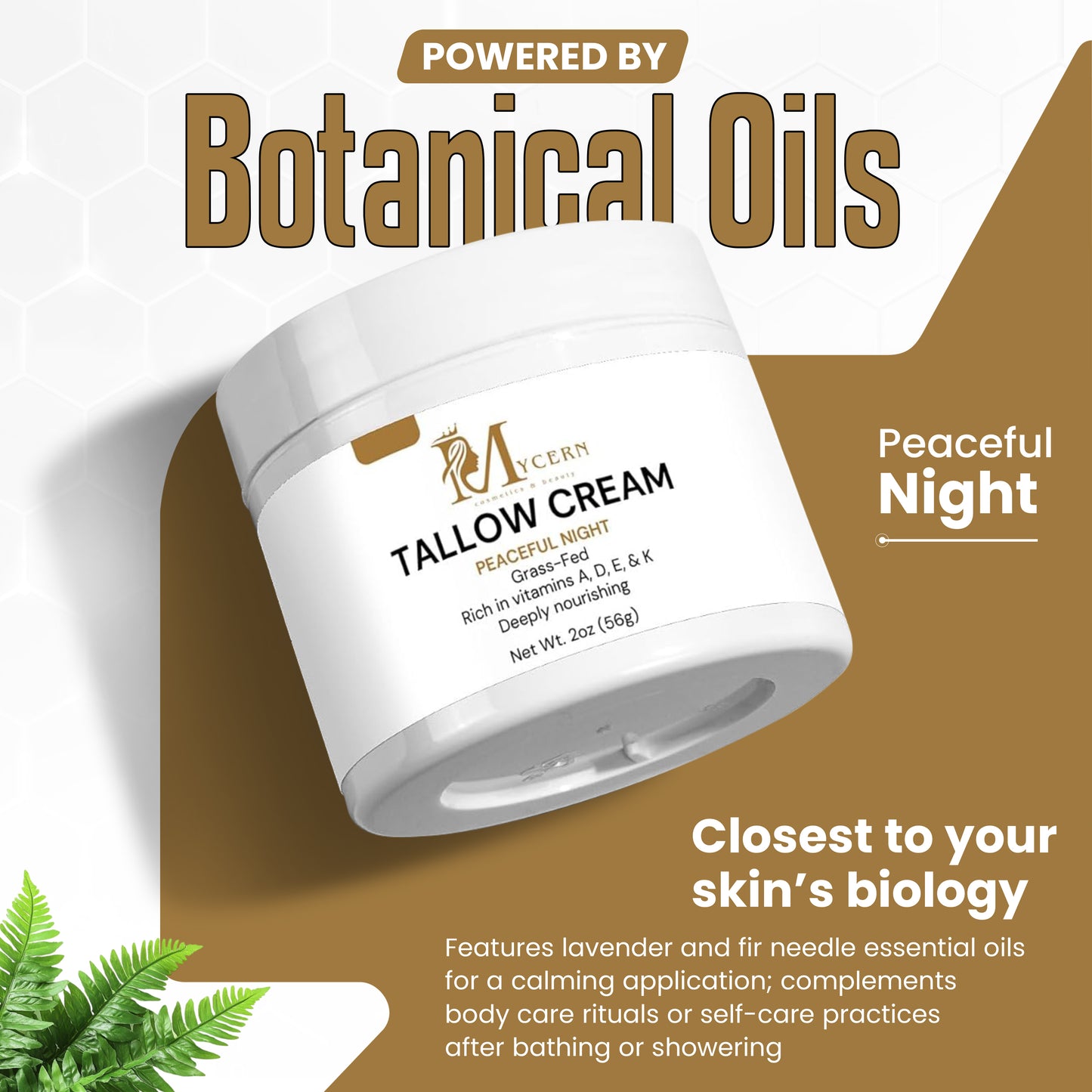 MyCern Tallow Cream Peaceful Night