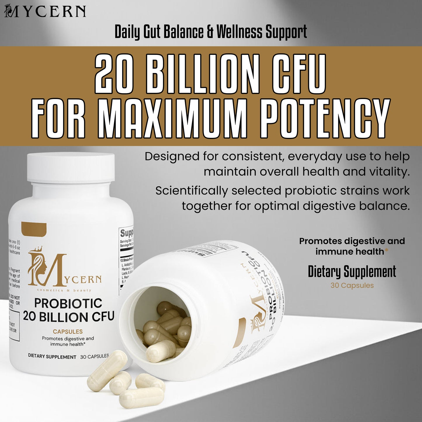 MyCern Probiotic 20 Billion