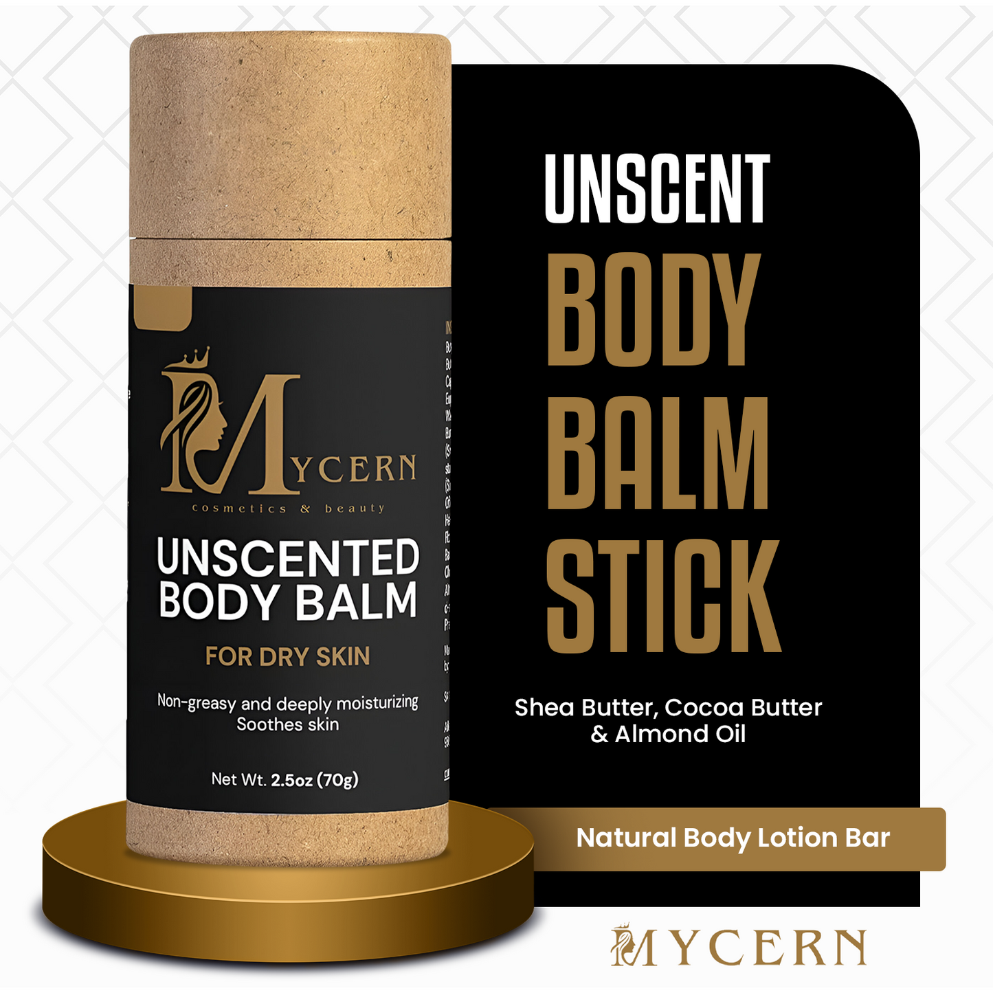 Mycern Unscented Body Balm