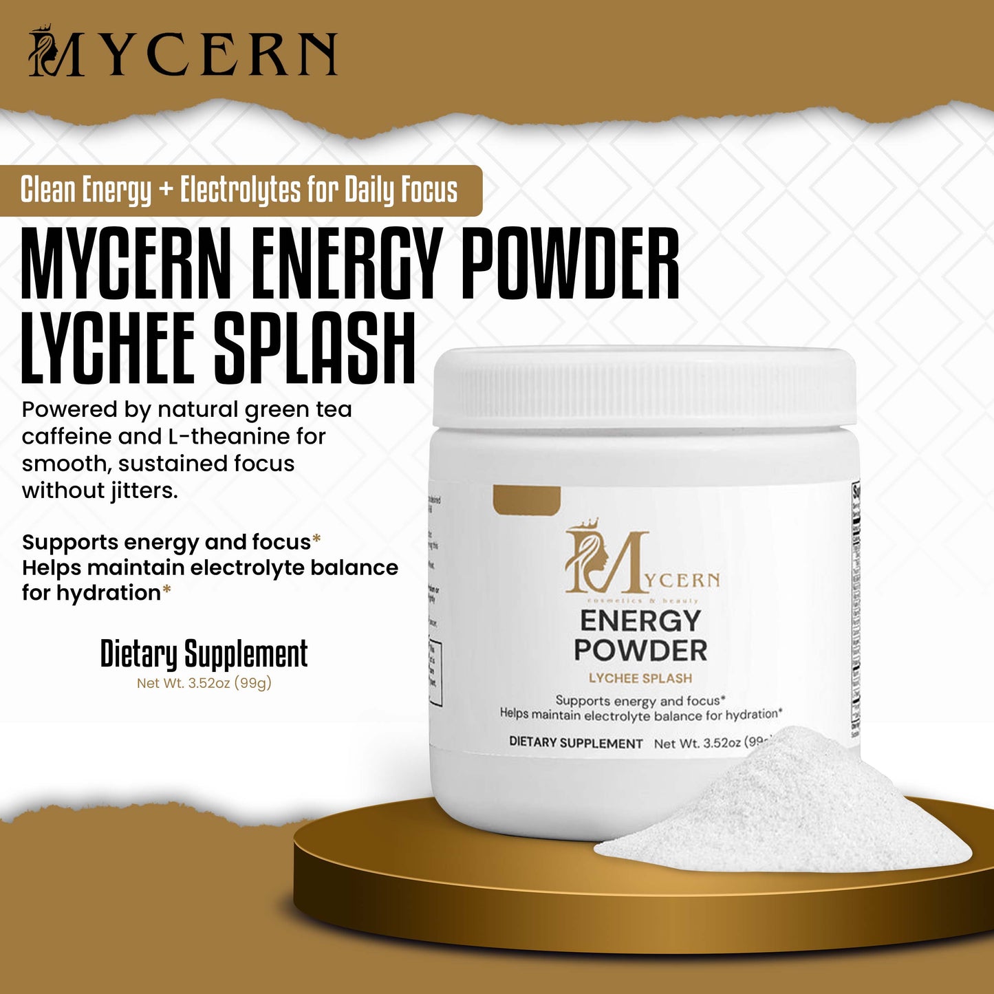 MyCern Energy Powder (Lychee Splash Energy)