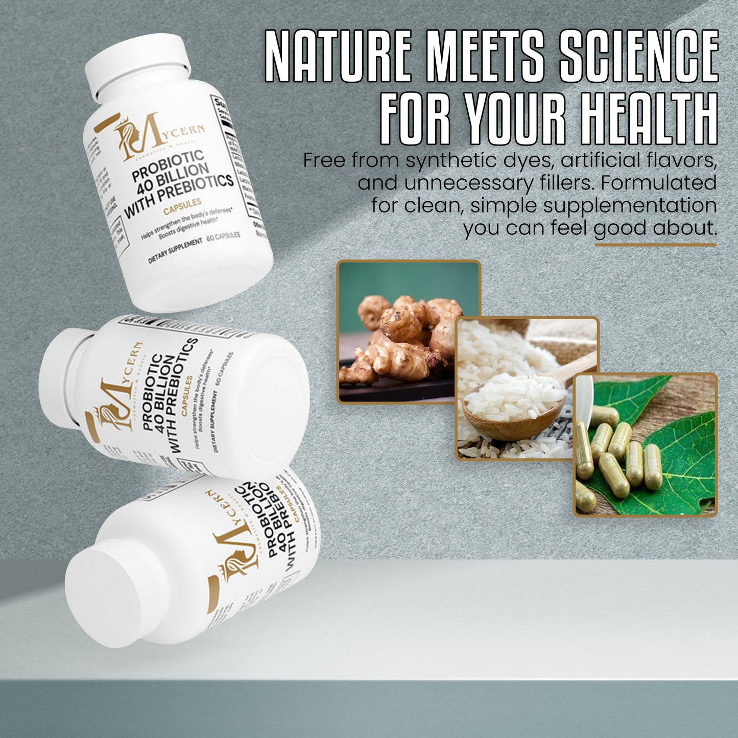 MyCern Probiotic 40 Billion with Prebiotics
