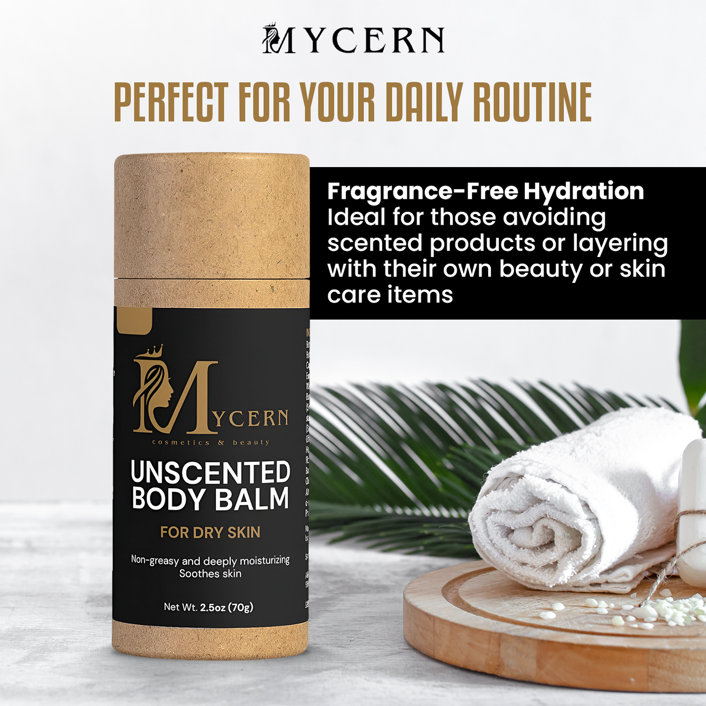 Mycern Unscented Body Balm