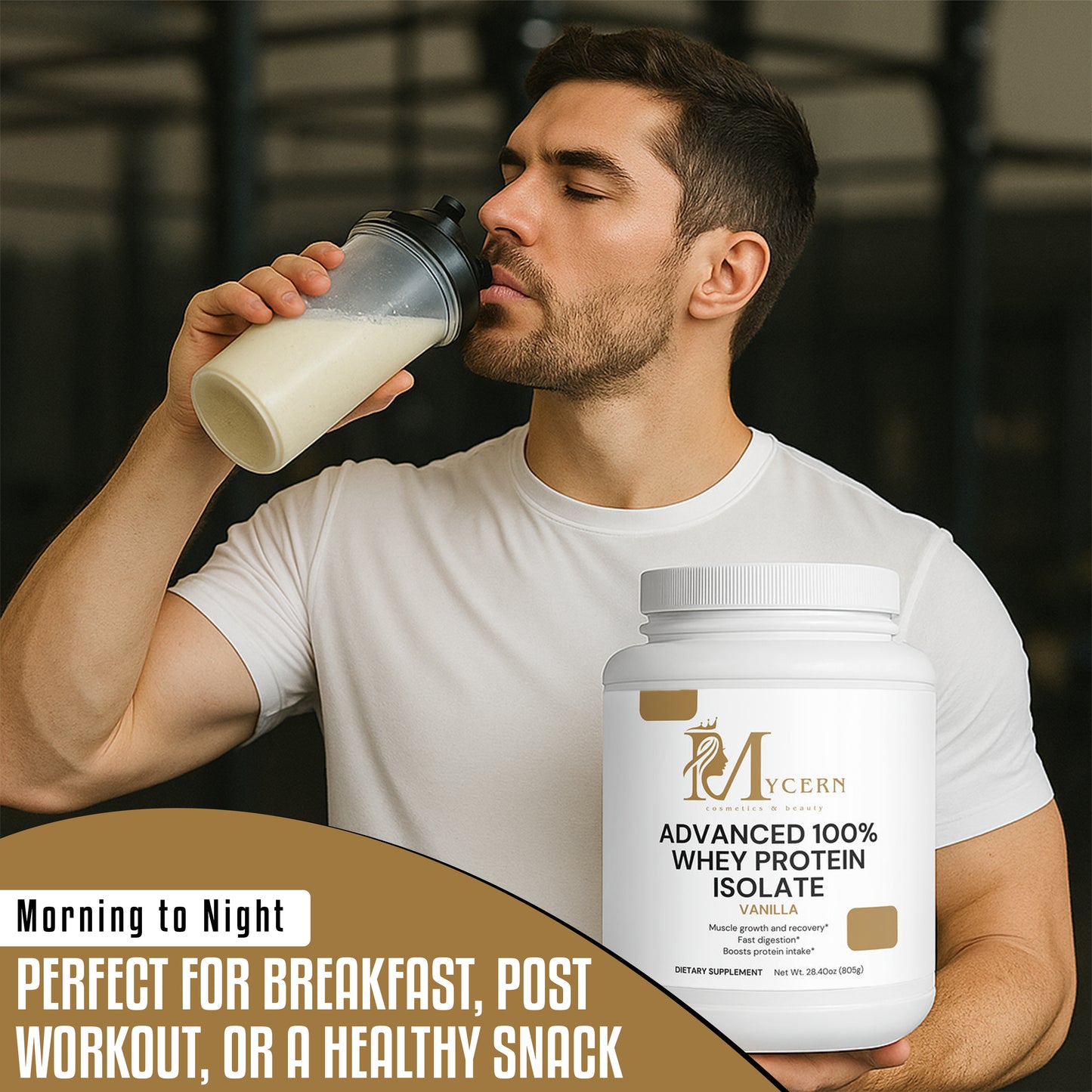Advanced 100% Whey Protein Isolate (Vanilla)