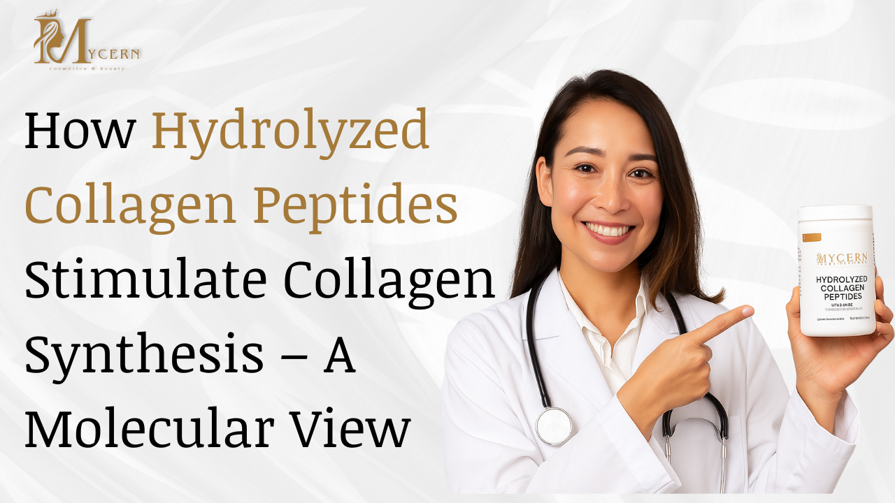 How Hydrolyzed Collagen Peptides Stimulate Collagen Synthesis – A Molecular View