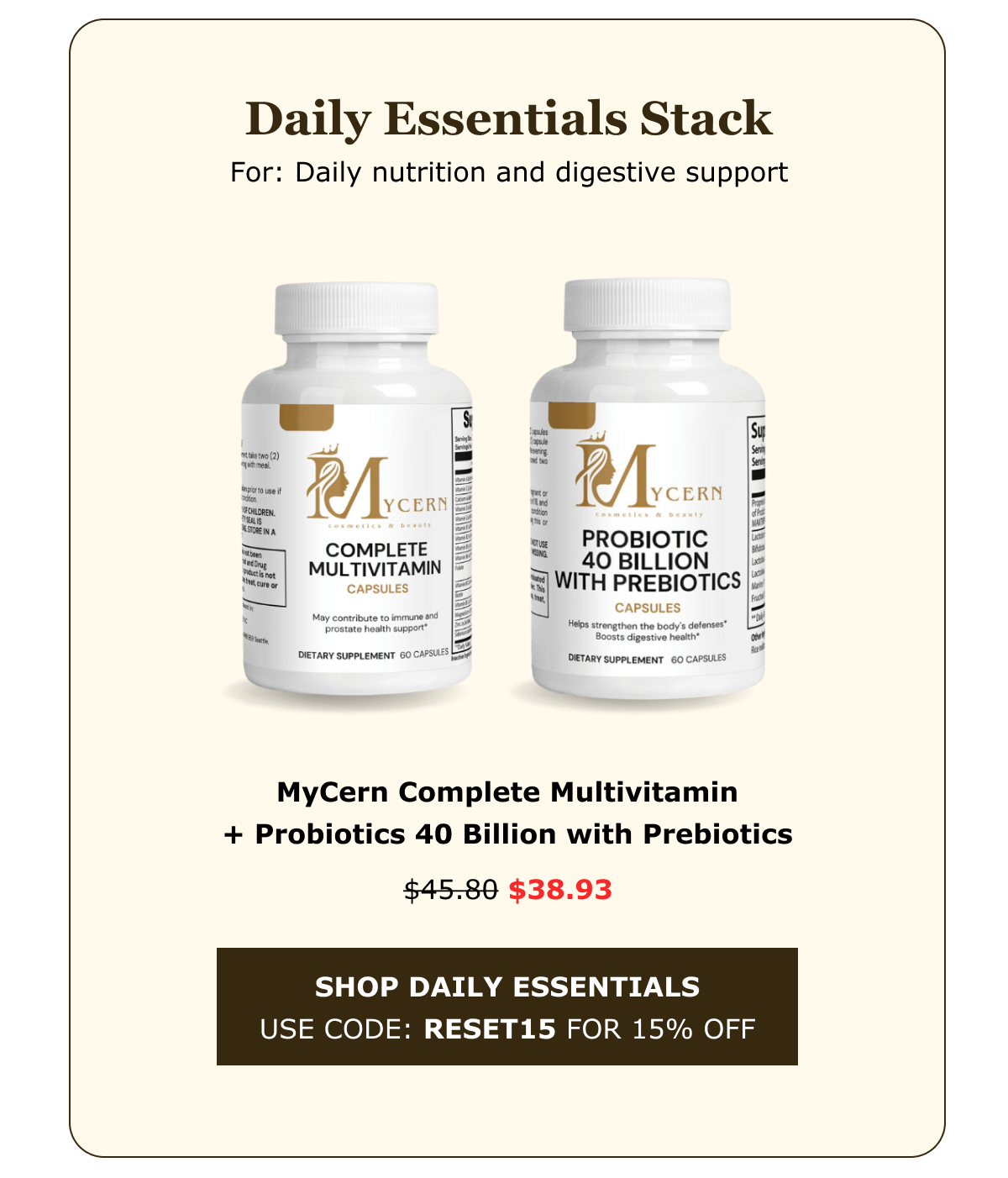 Daily Essentials Stack