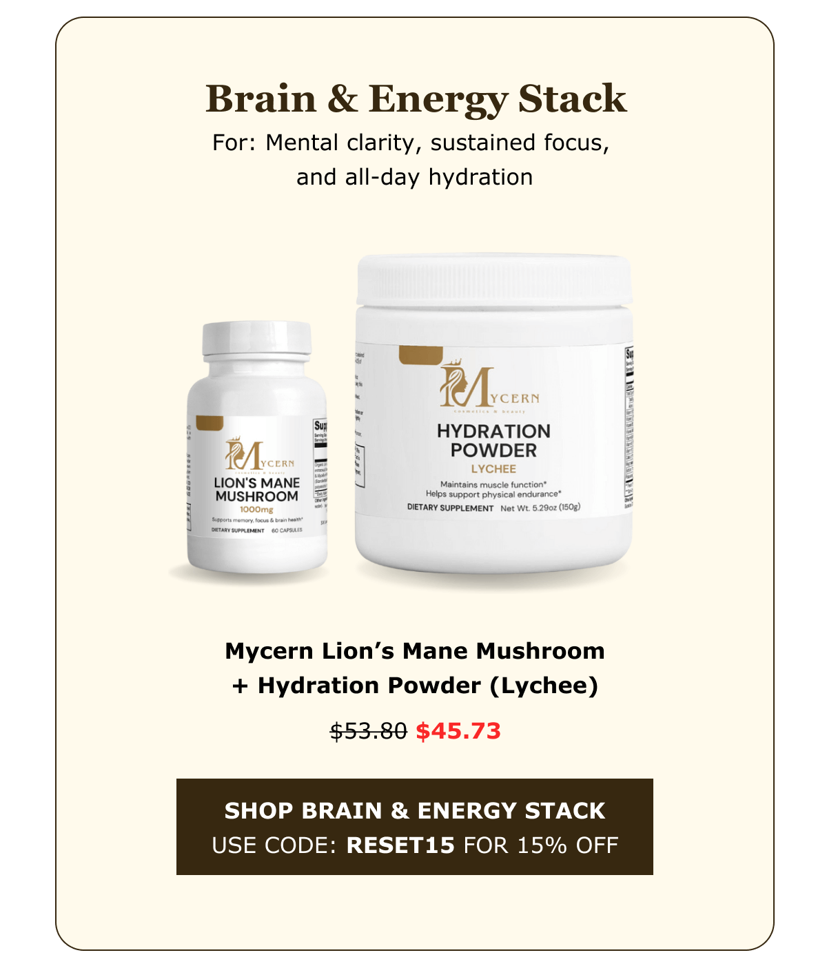 Brain & Energy Stack