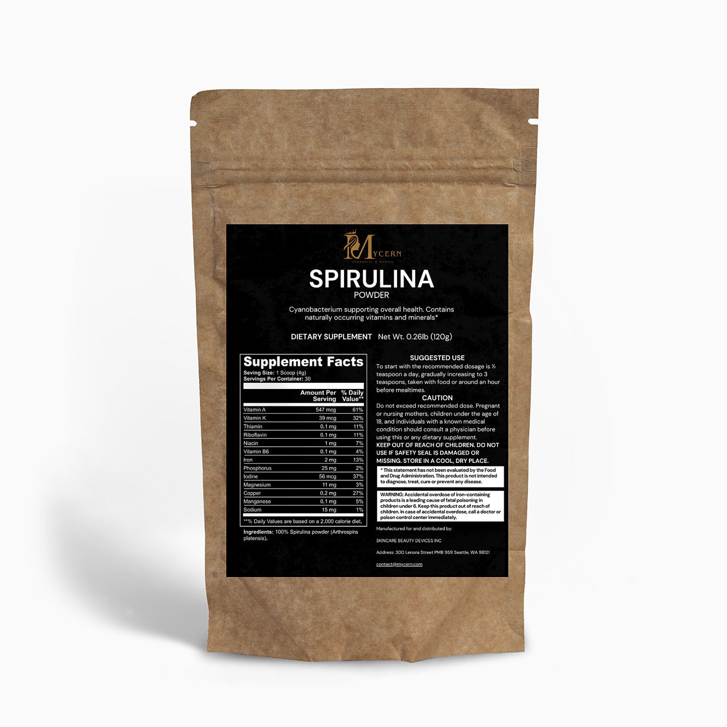 MyCern Spirulina Powder