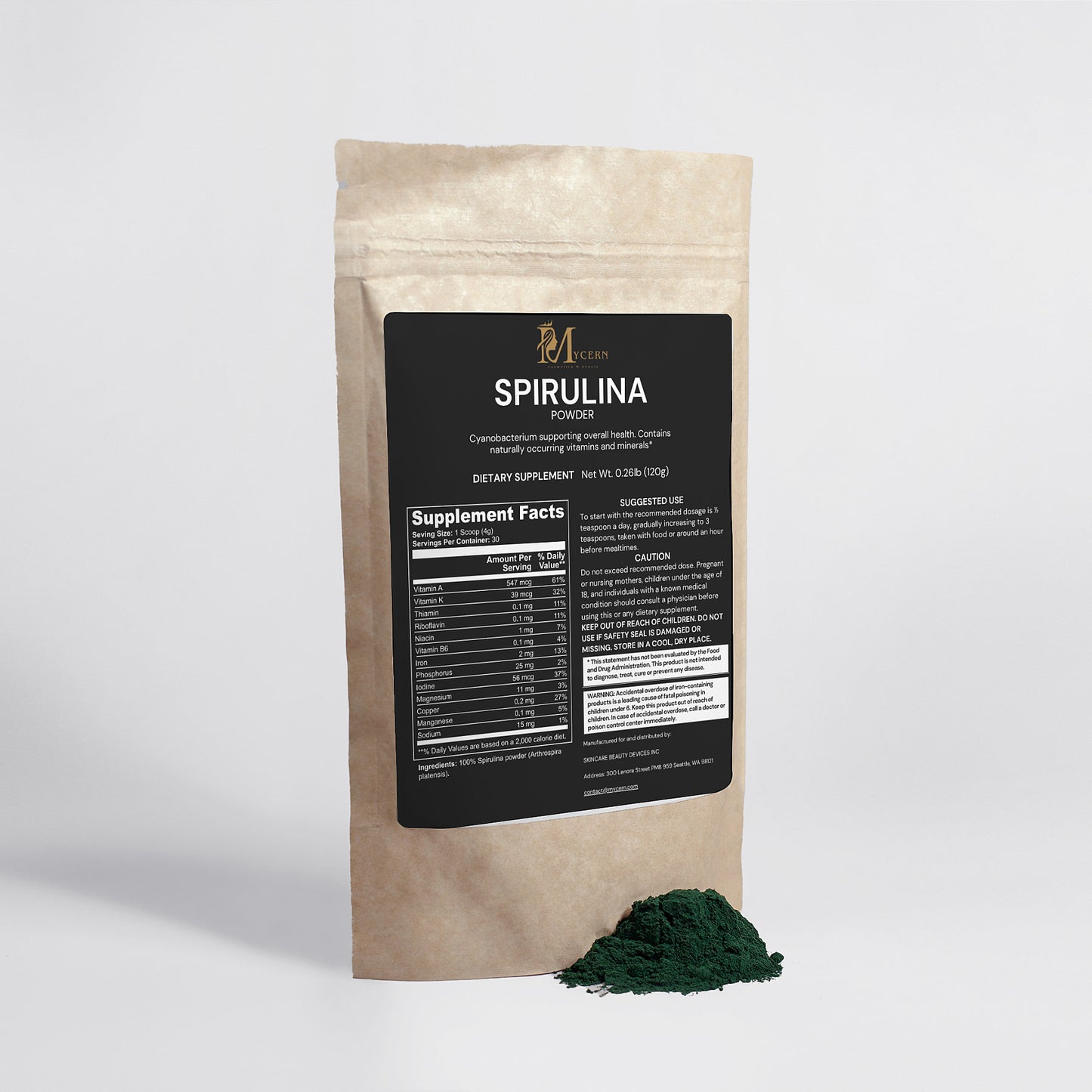 MyCern Spirulina Powder