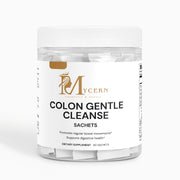 Jar of Mycern Colon Gentle Cleanse Sachets on a white background