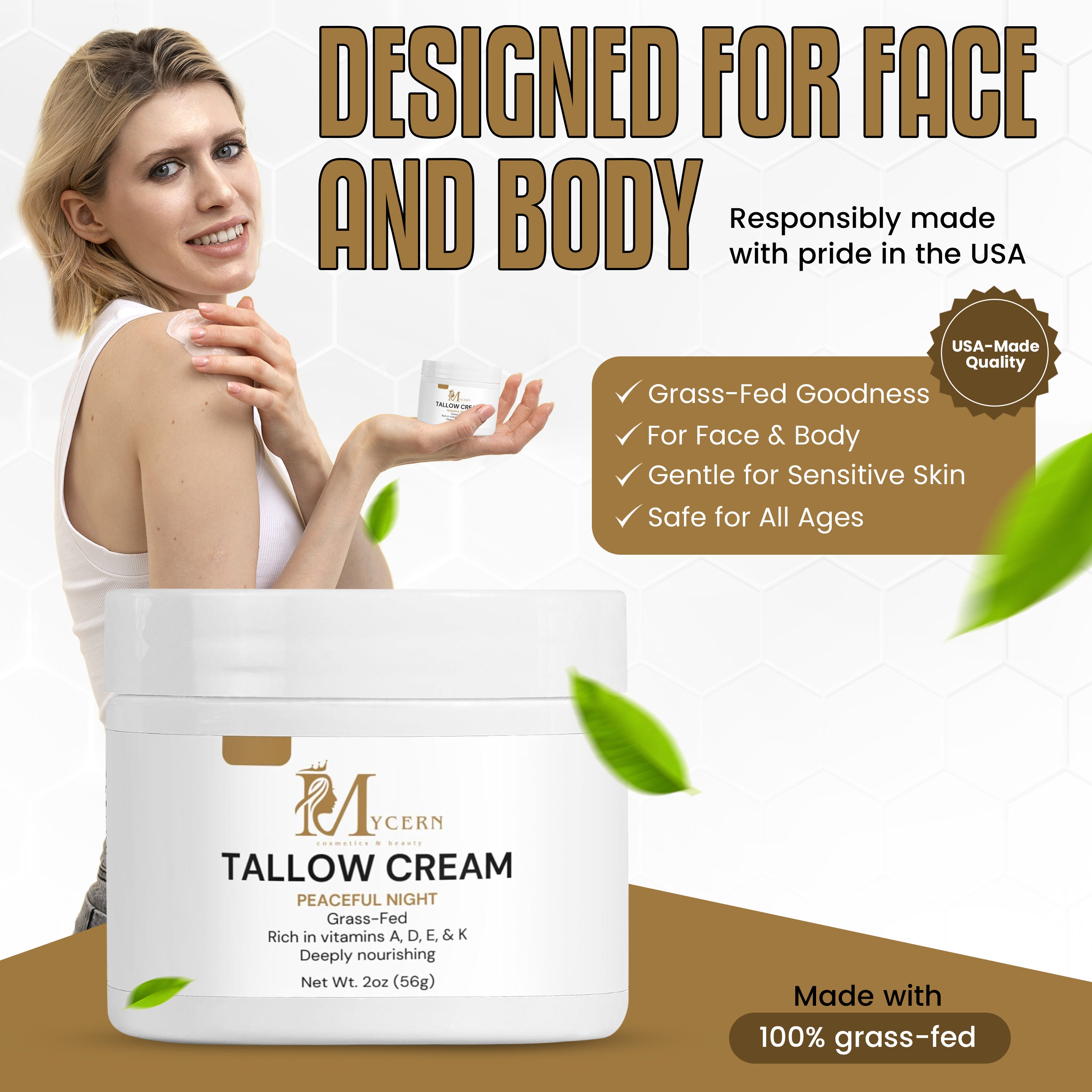 MyCern Tallow Cream Peaceful Night