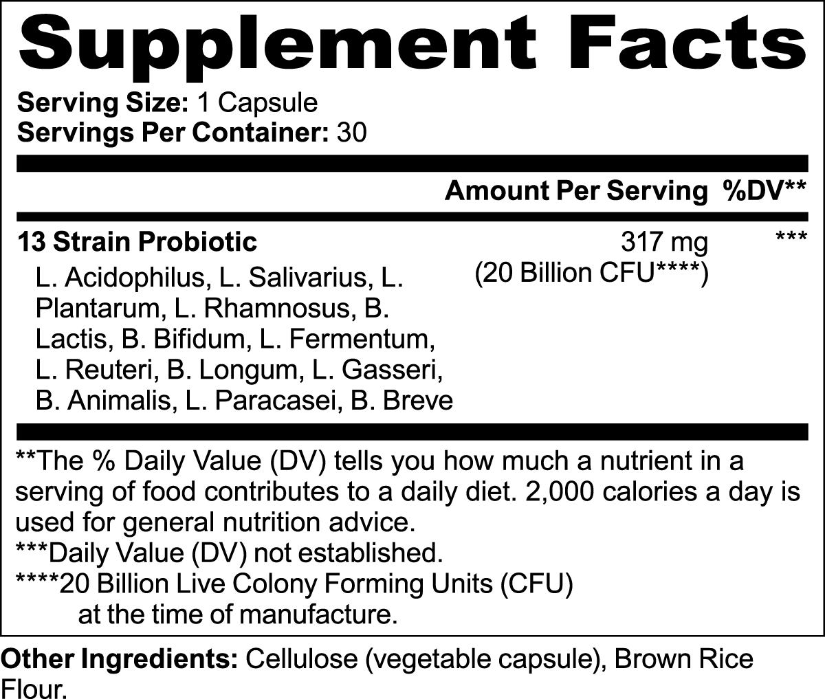 MyCern Probiotic 20 Billion