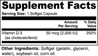 MyCern Vitamin D3 2,000 IU