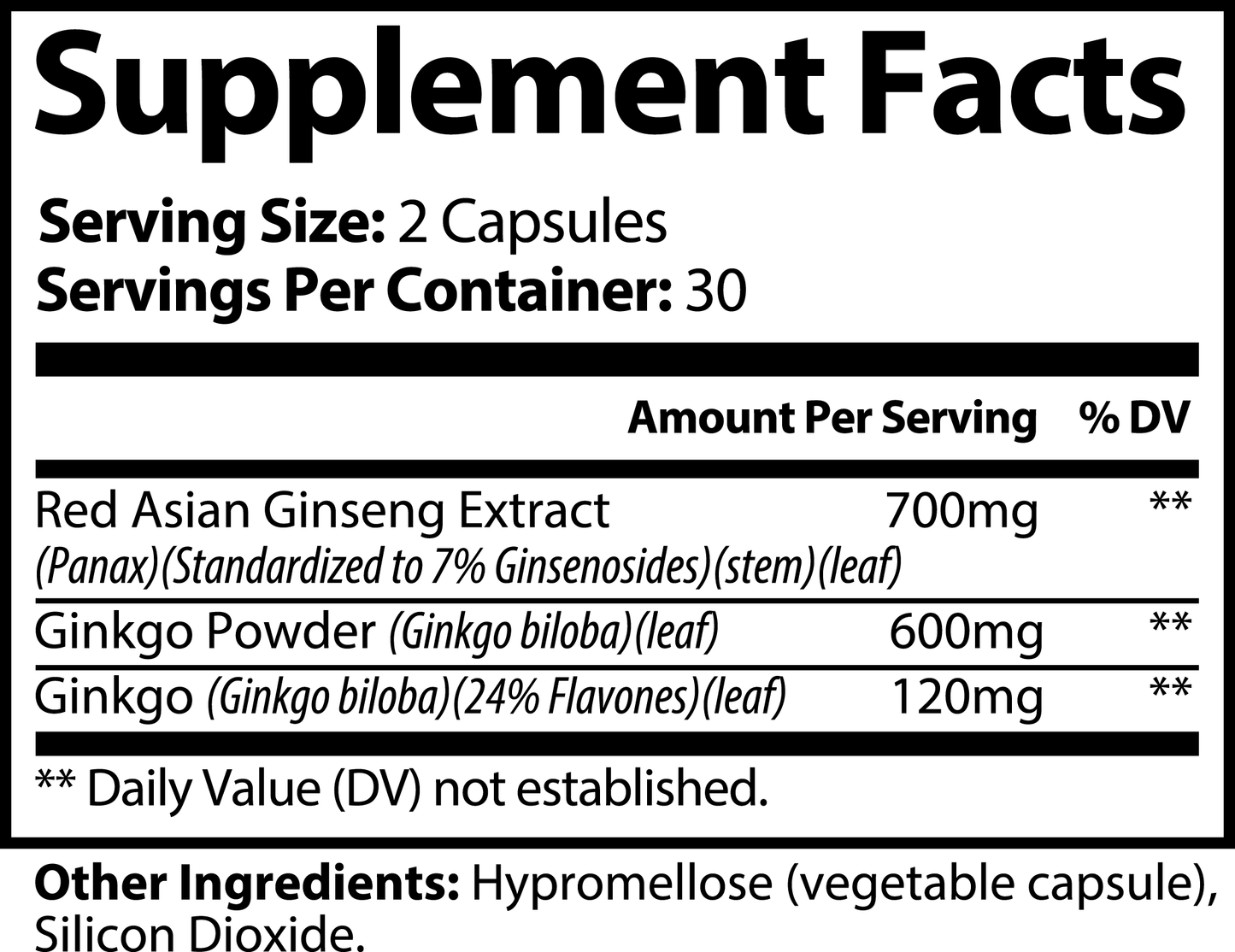 MyCern Ginkgo Biloba + Ginseng