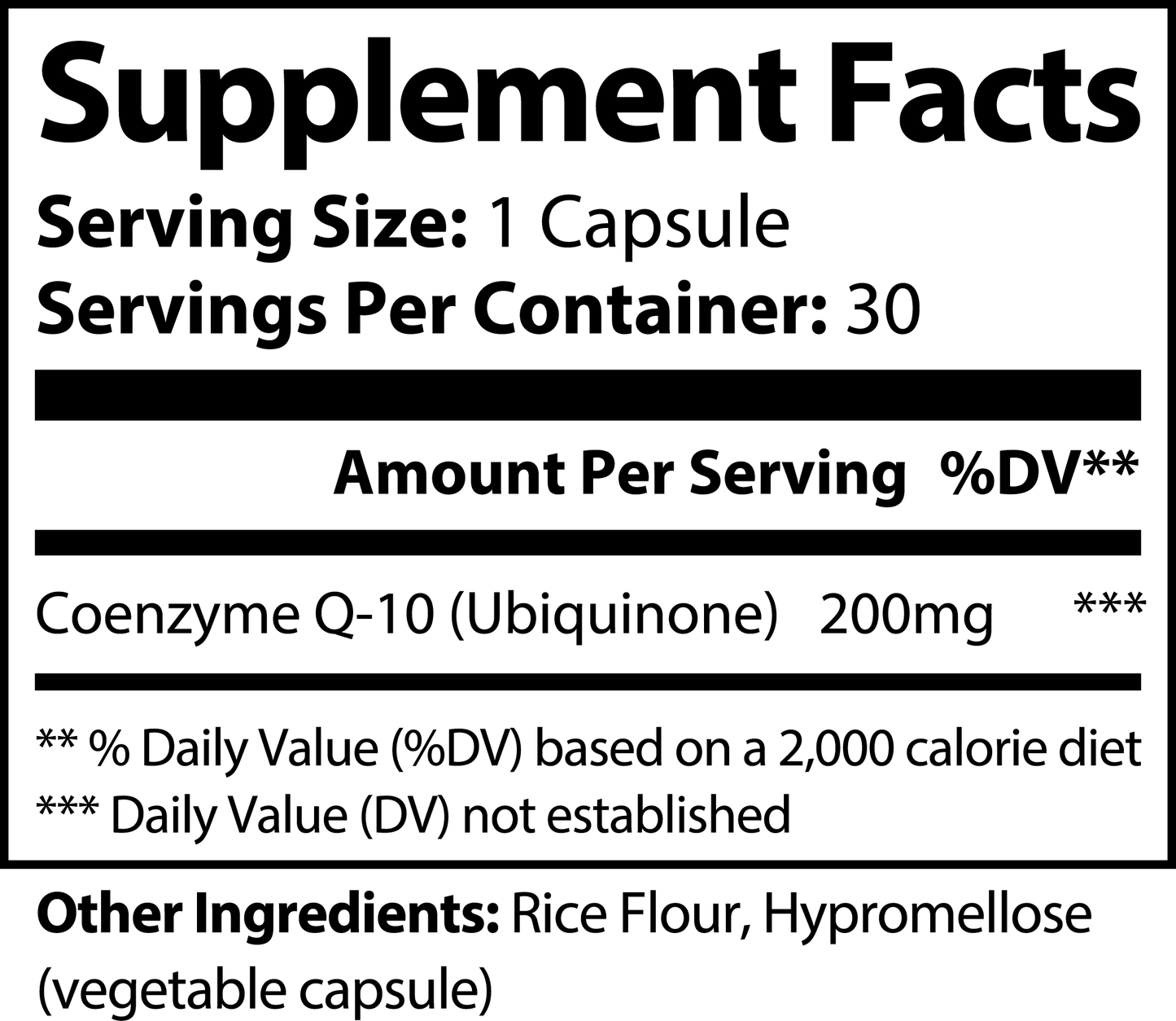 MyCern CoQ10 Ubiquinone