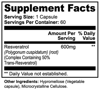 MyCern Resveratrol 50% 600mg