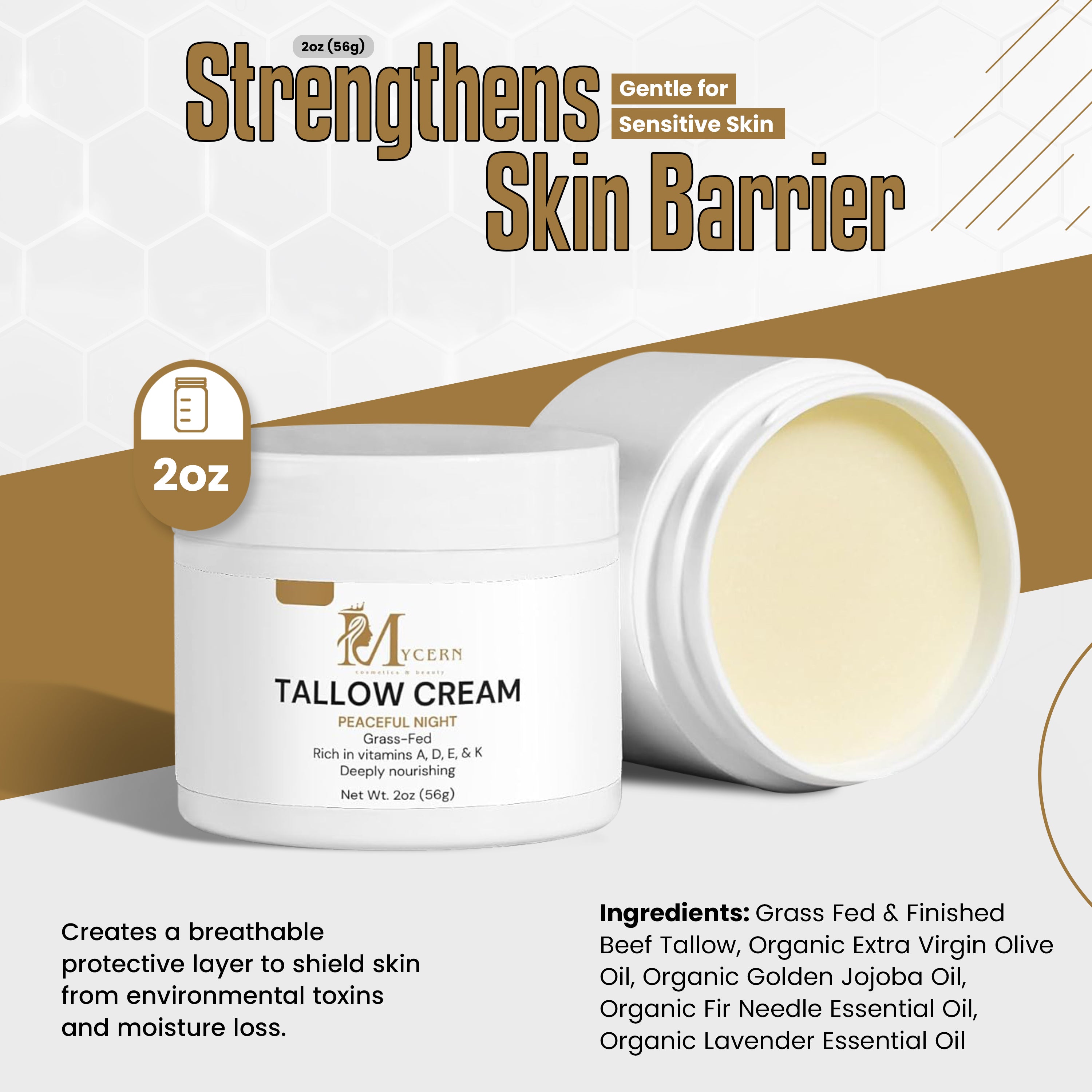 MyCern Tallow Cream Peaceful Night