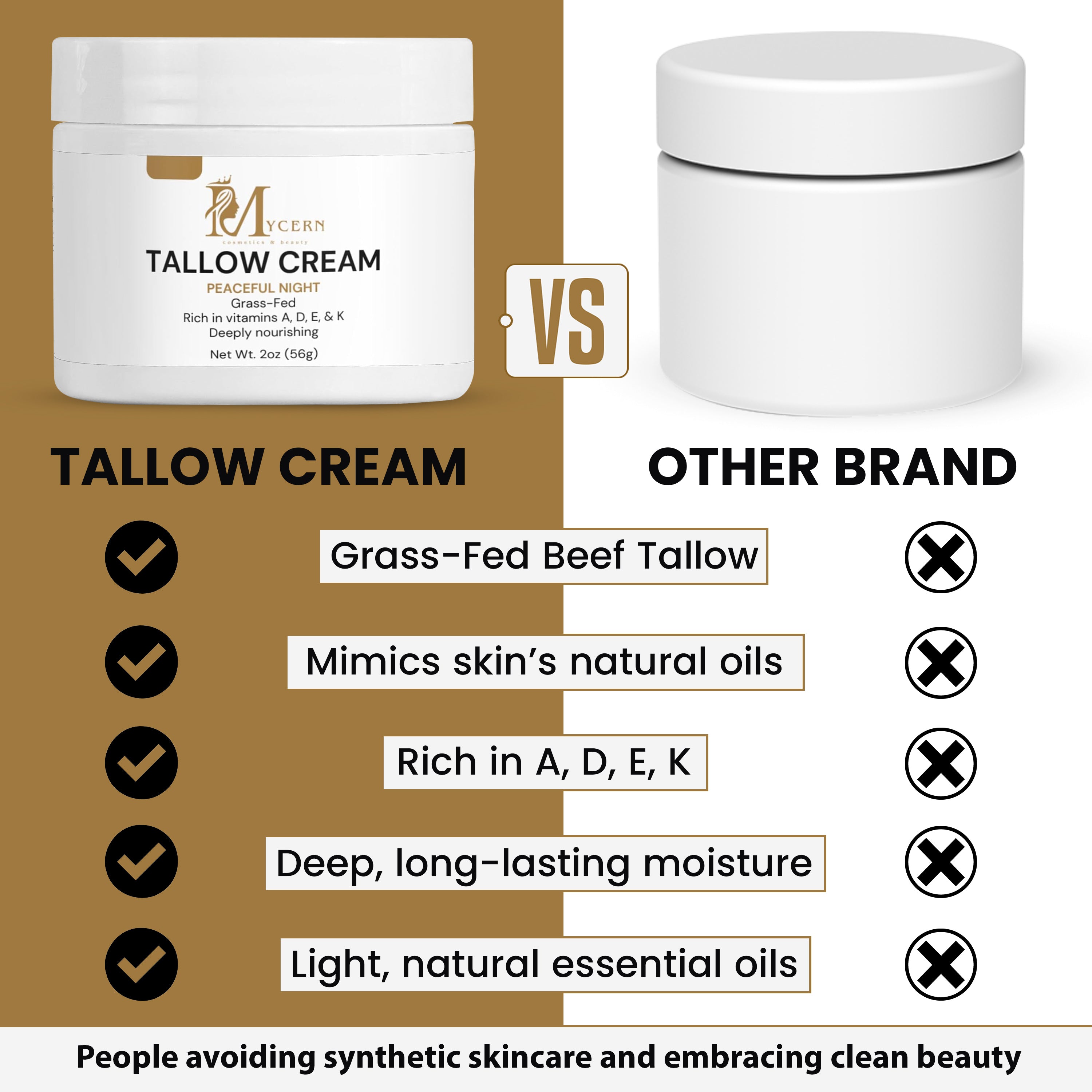 MyCern Tallow Cream Peaceful Night