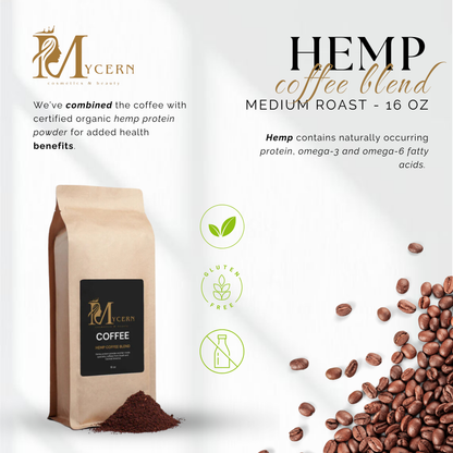 MyCern Hemp Coffee Blend - Medium Roast 16oz