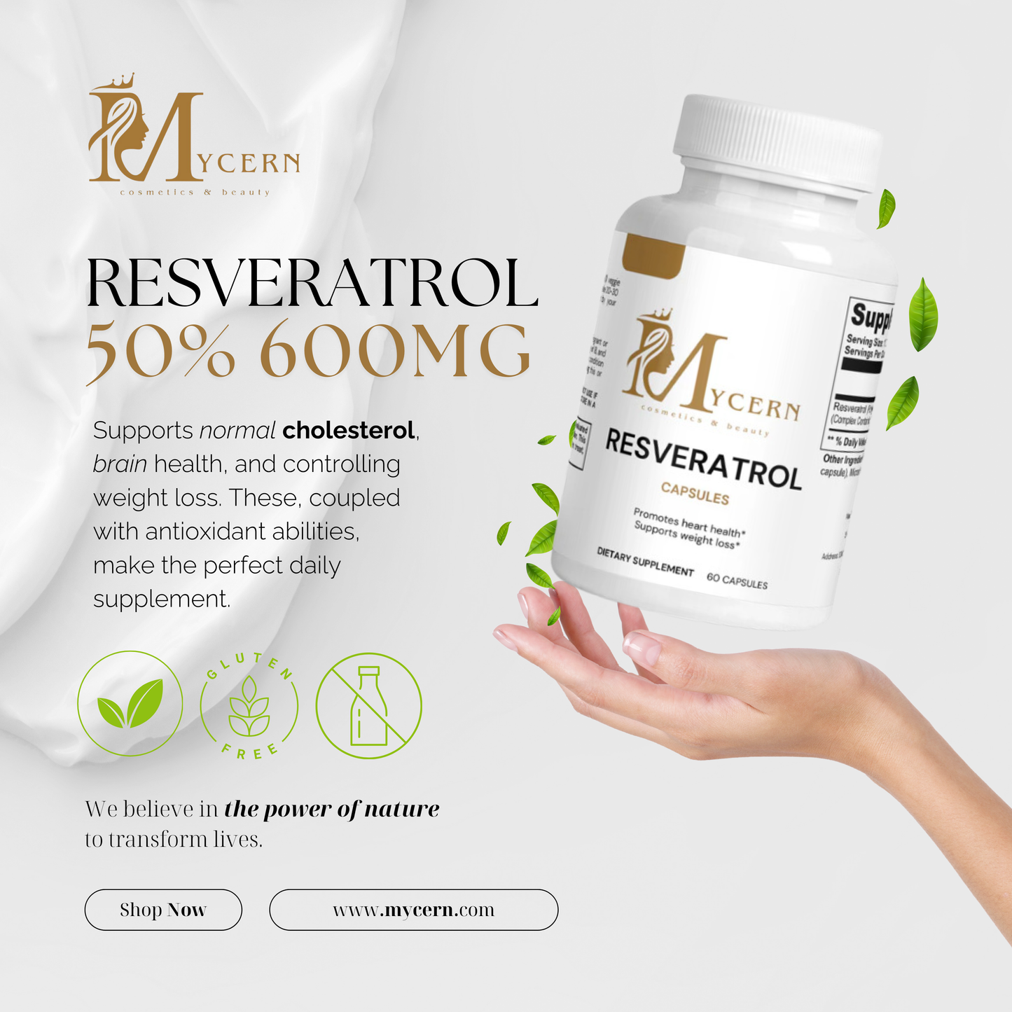 MyCern Resveratrol 50% 600mg