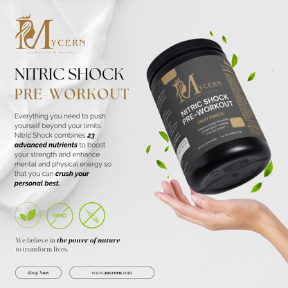 Nitric Shock Pre-Workout Powder (Fruit Punch)