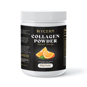 Collagen Powder 300g – Hydrolysed Marine Collagen with Hyaluronic Acid, Vitamin C & B Vitamins – Orange Flavour Drink Mix – Supports Normal Skin, Hair, Joints & Collagen Formation