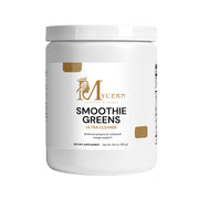 Mycern Smoothie Greens Ultra Cleanse supplement container on a white background