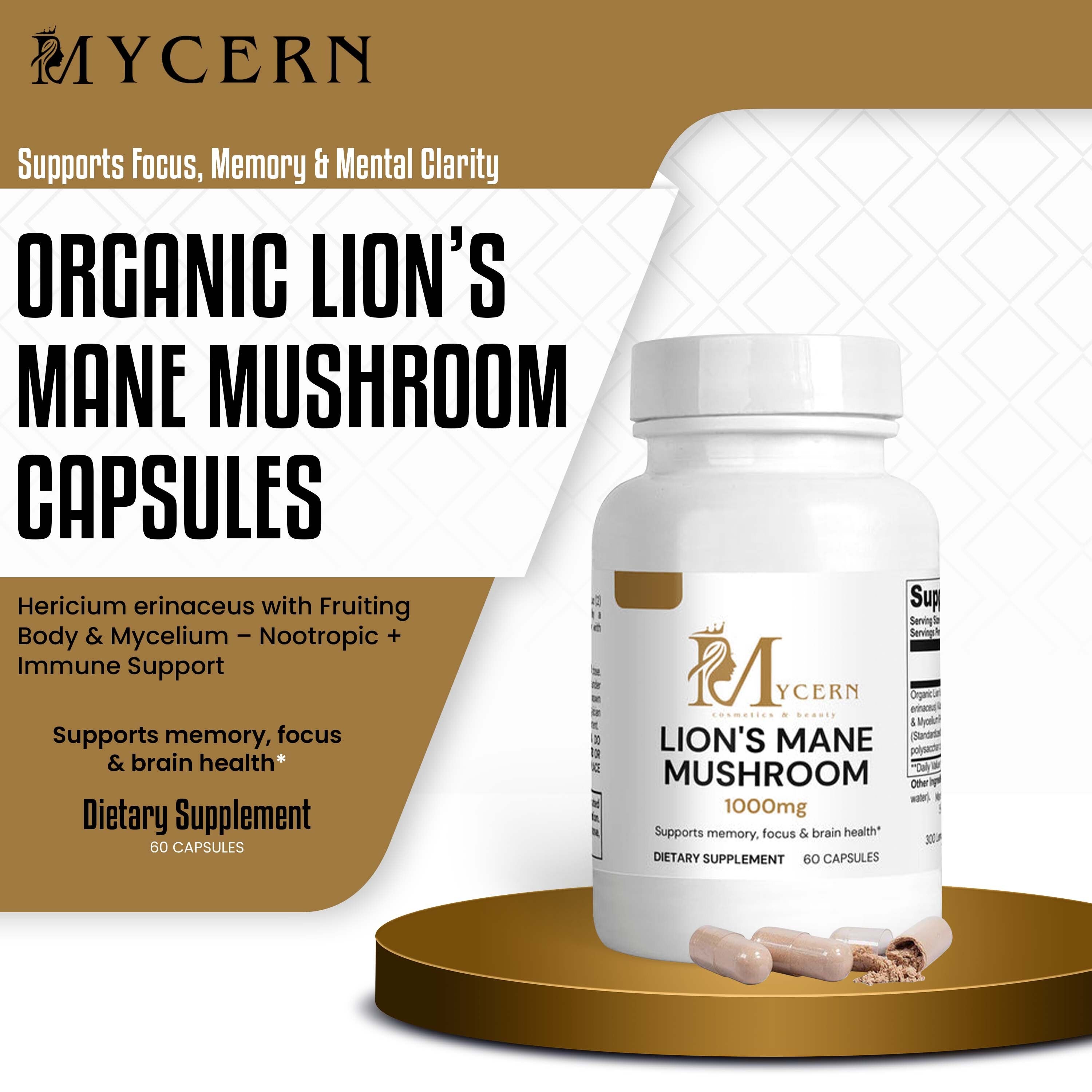 MyCern Lion's Mane Mushroom