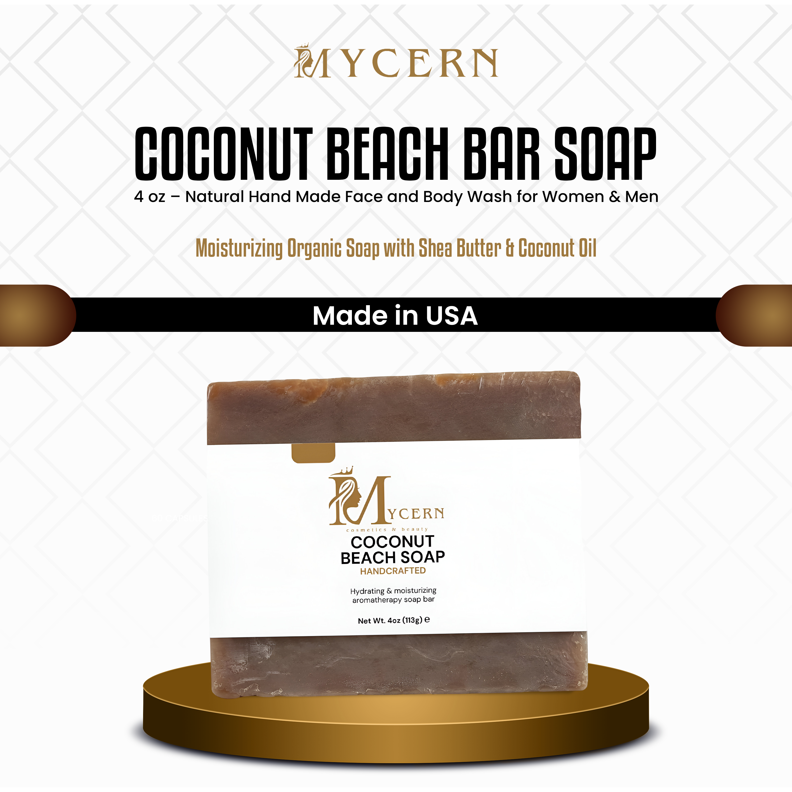 MyCern Coconut Beach Soap