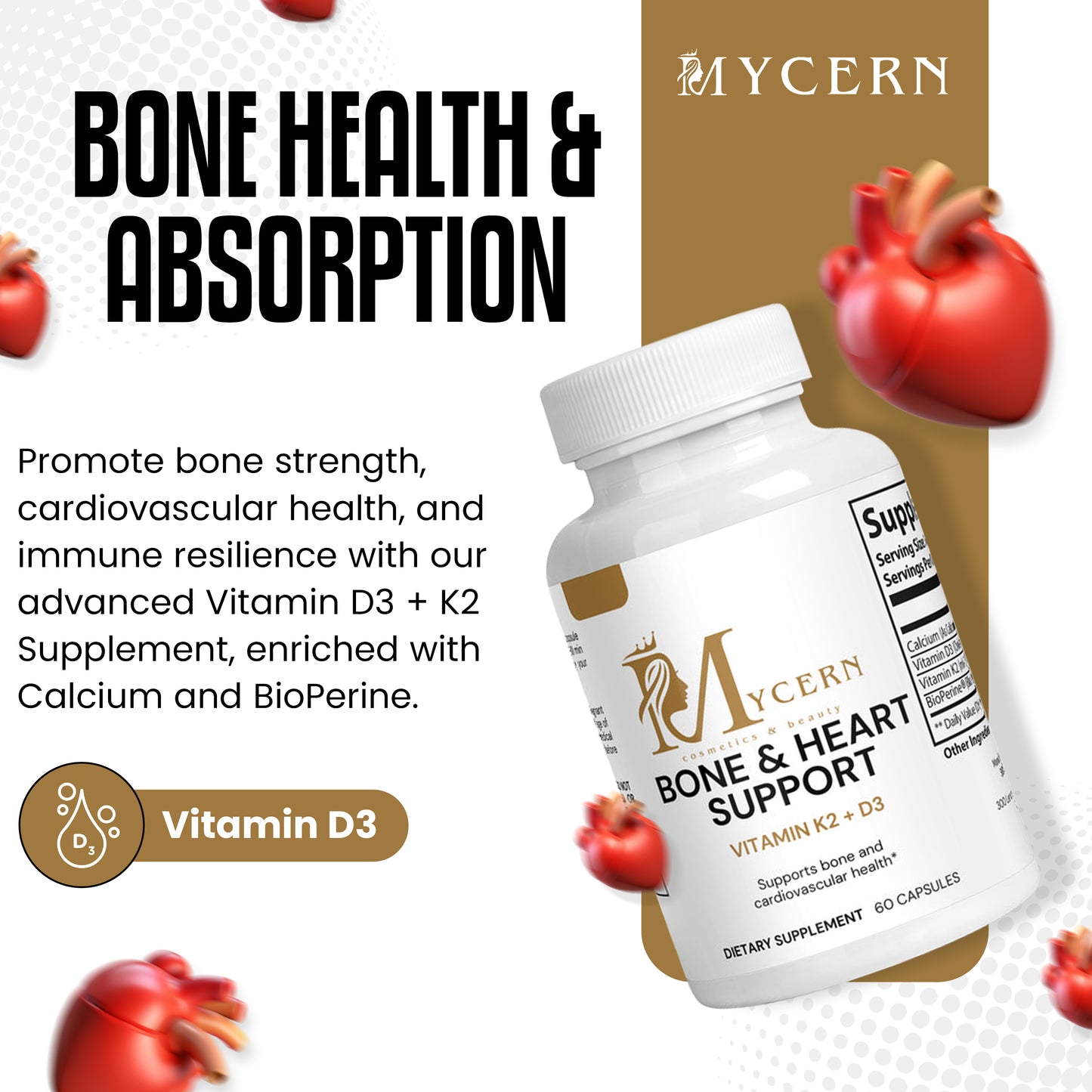 MyCern Bone & Heart Support