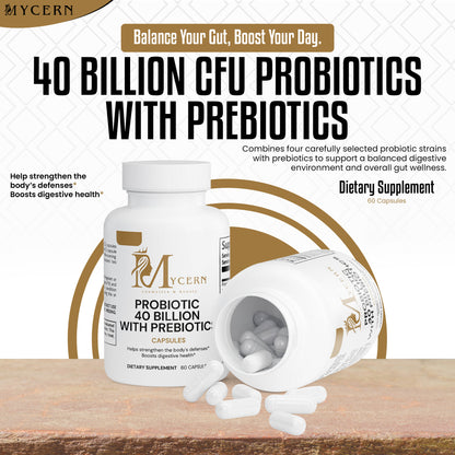 MyCern Probiotic 40 Billion with Prebiotics