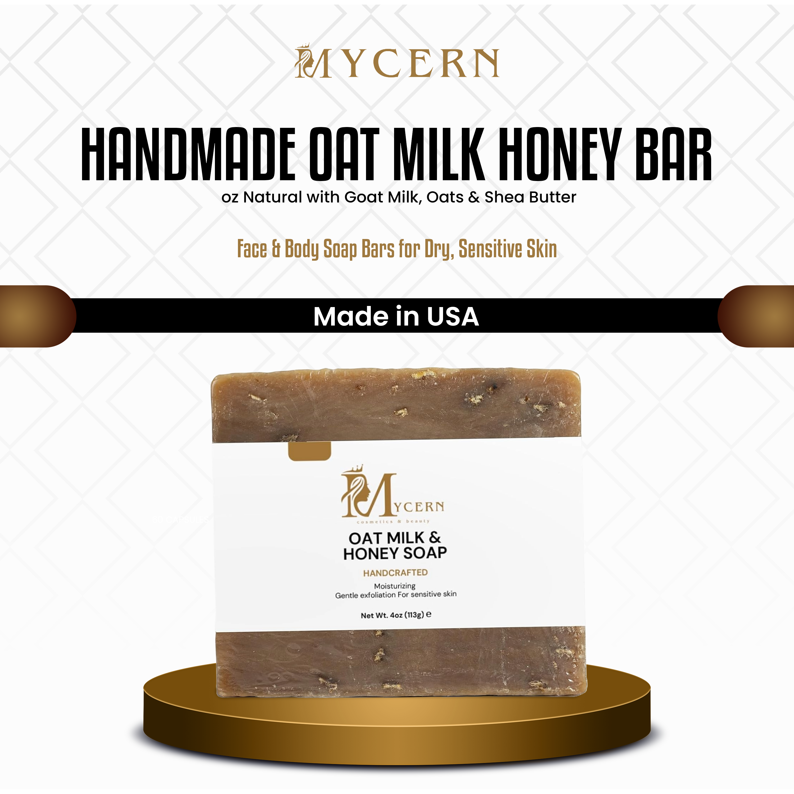 MyCern Oat Milk Honey Soap