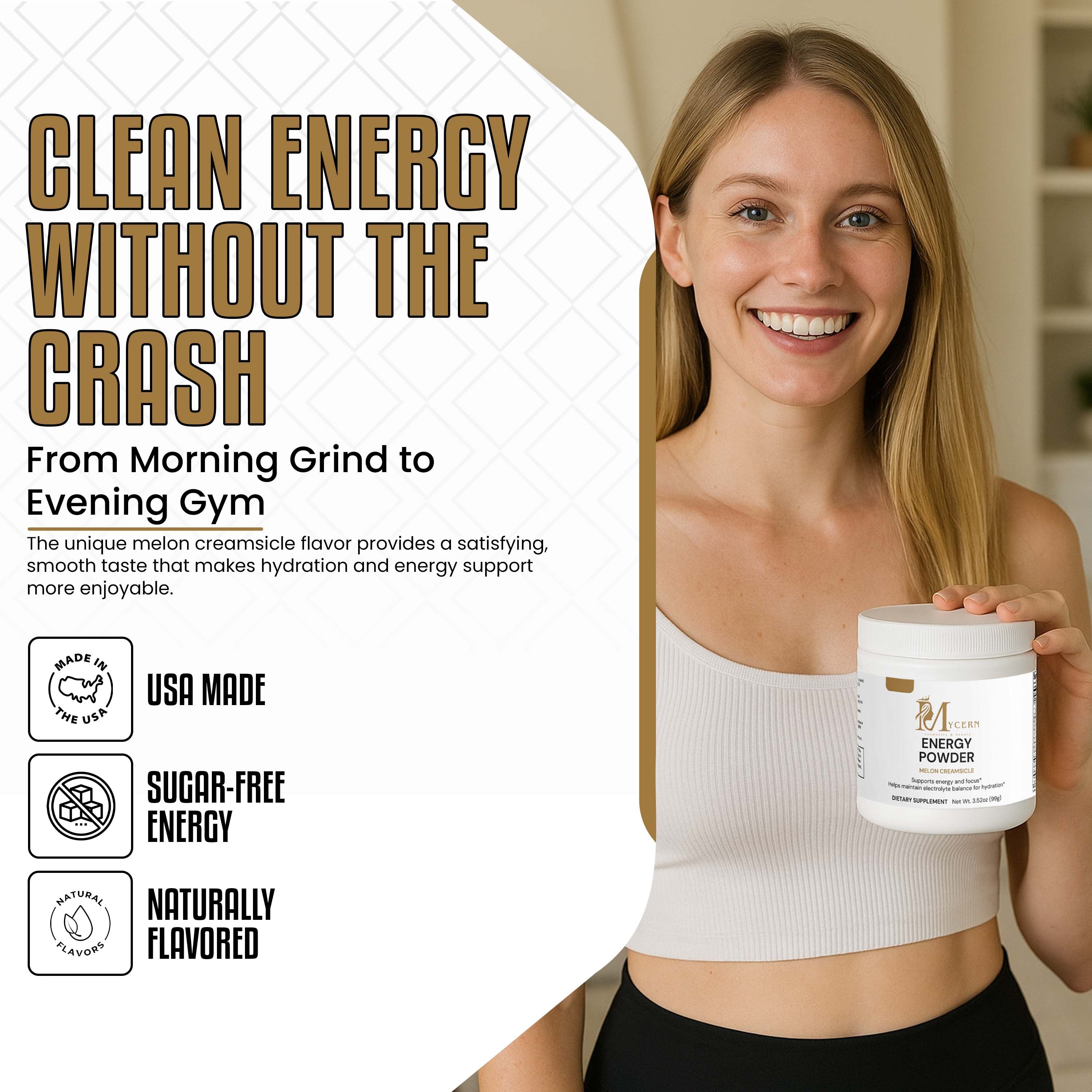 MyCern Energy Powder (Melon Creamsicle)