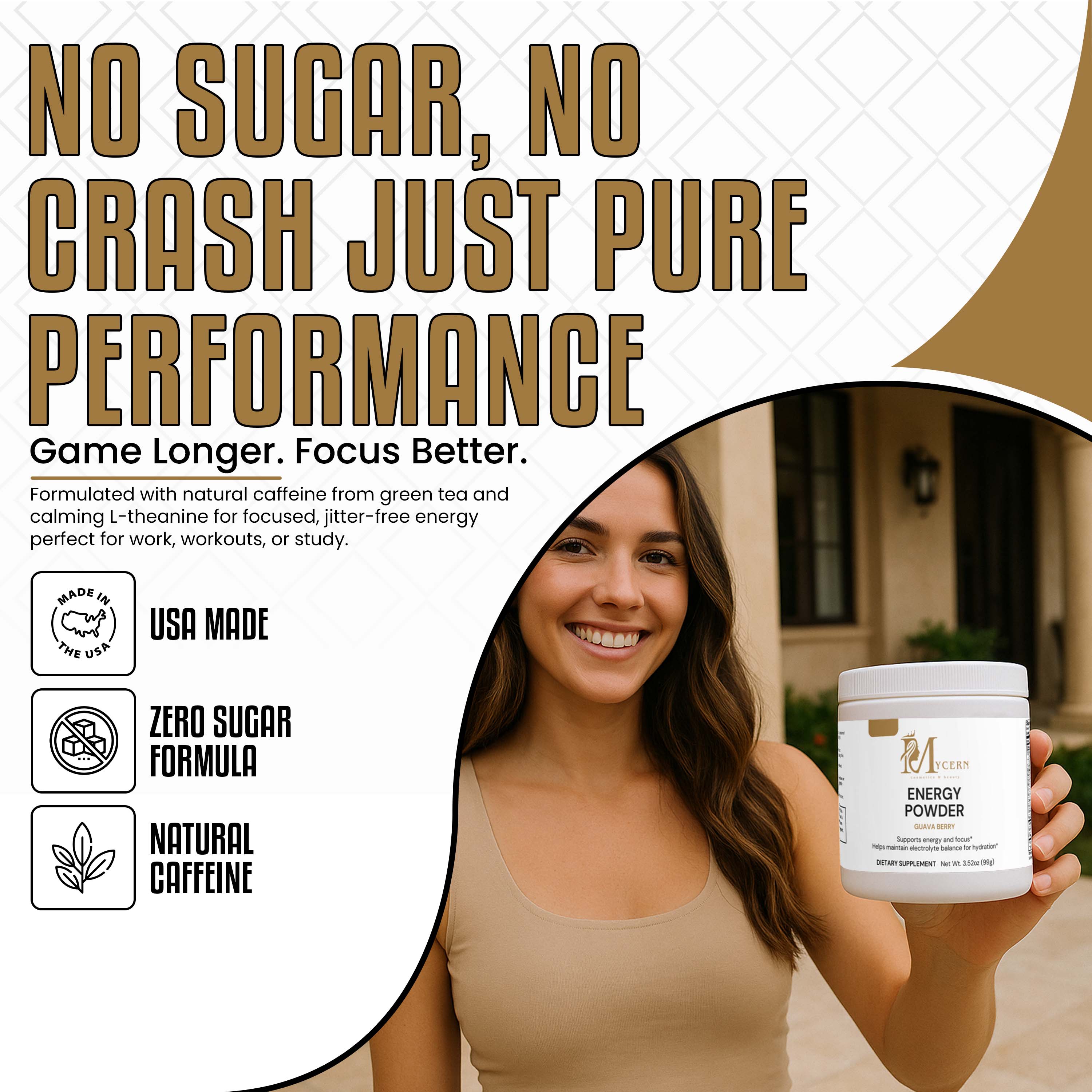 MyCern Energy Powder (Guava Berry)