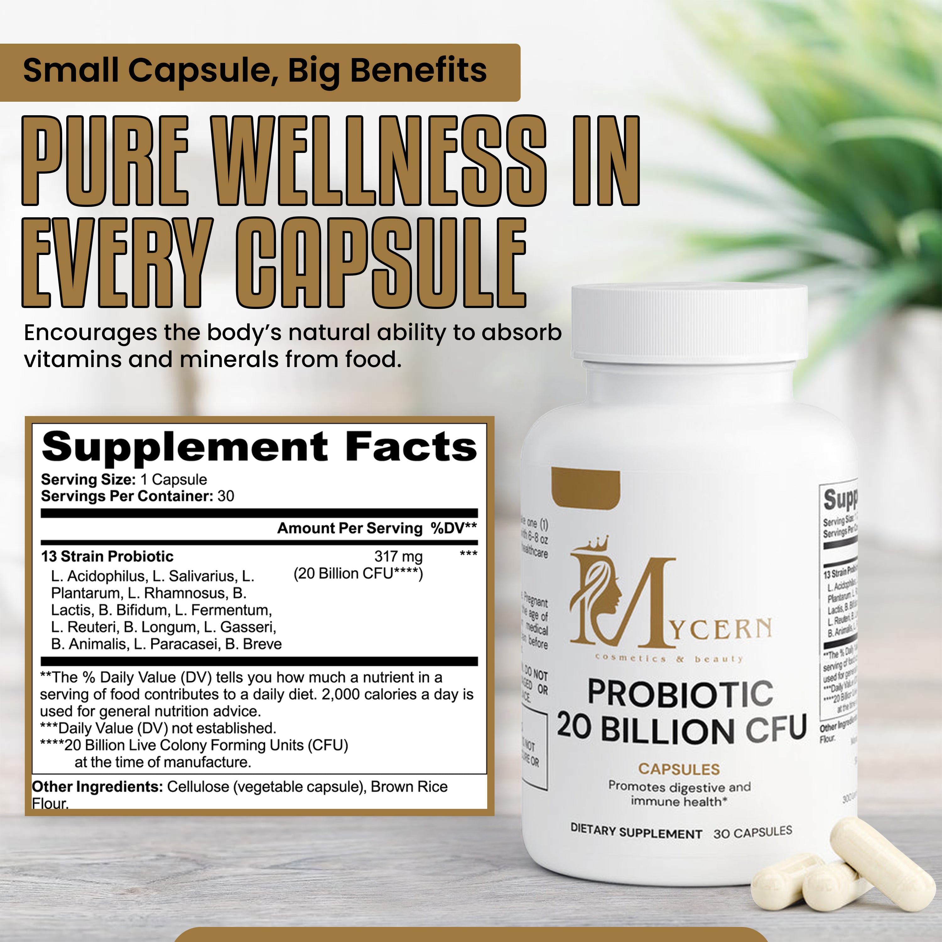 MyCern Probiotic 20 Billion