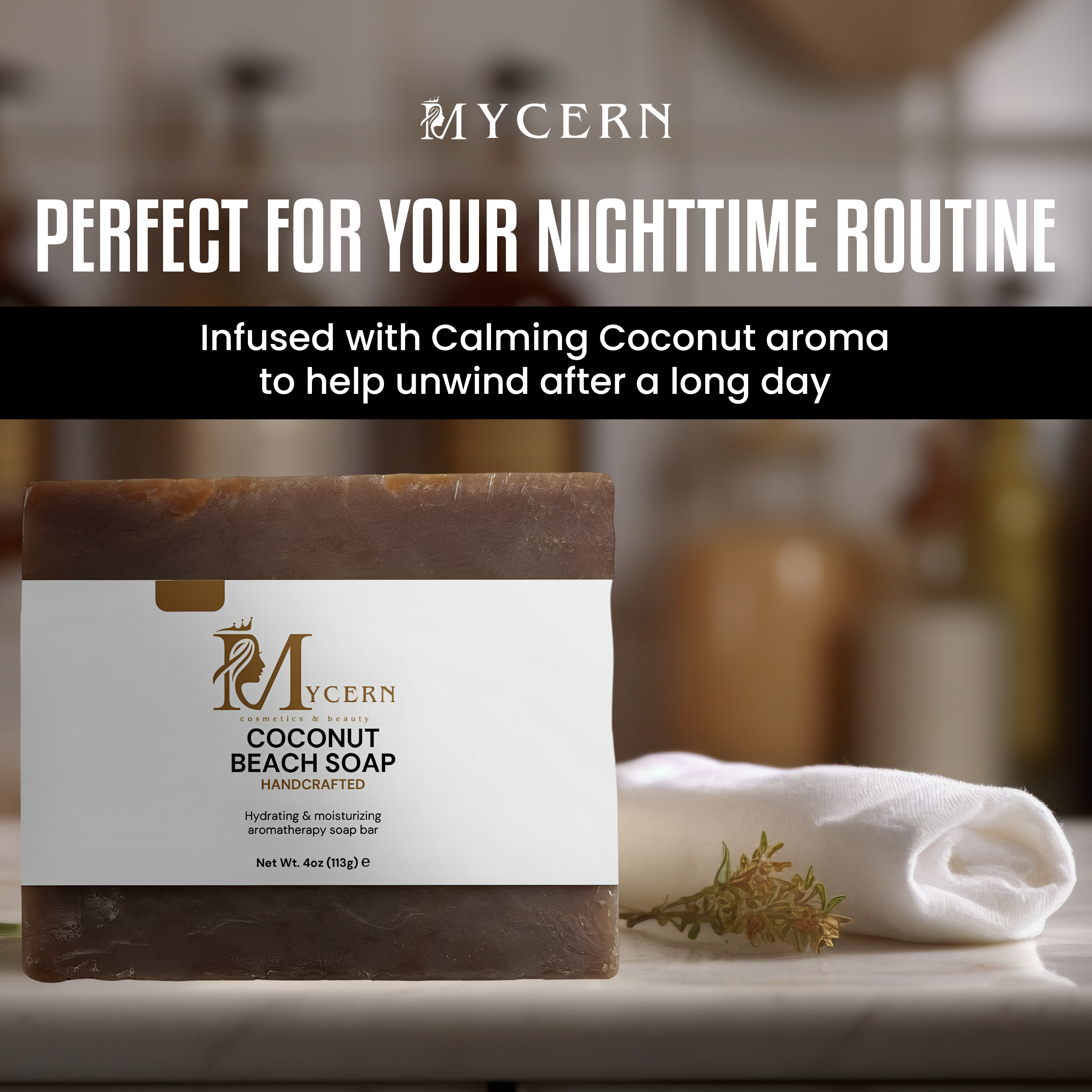 MyCern Coconut Beach Soap