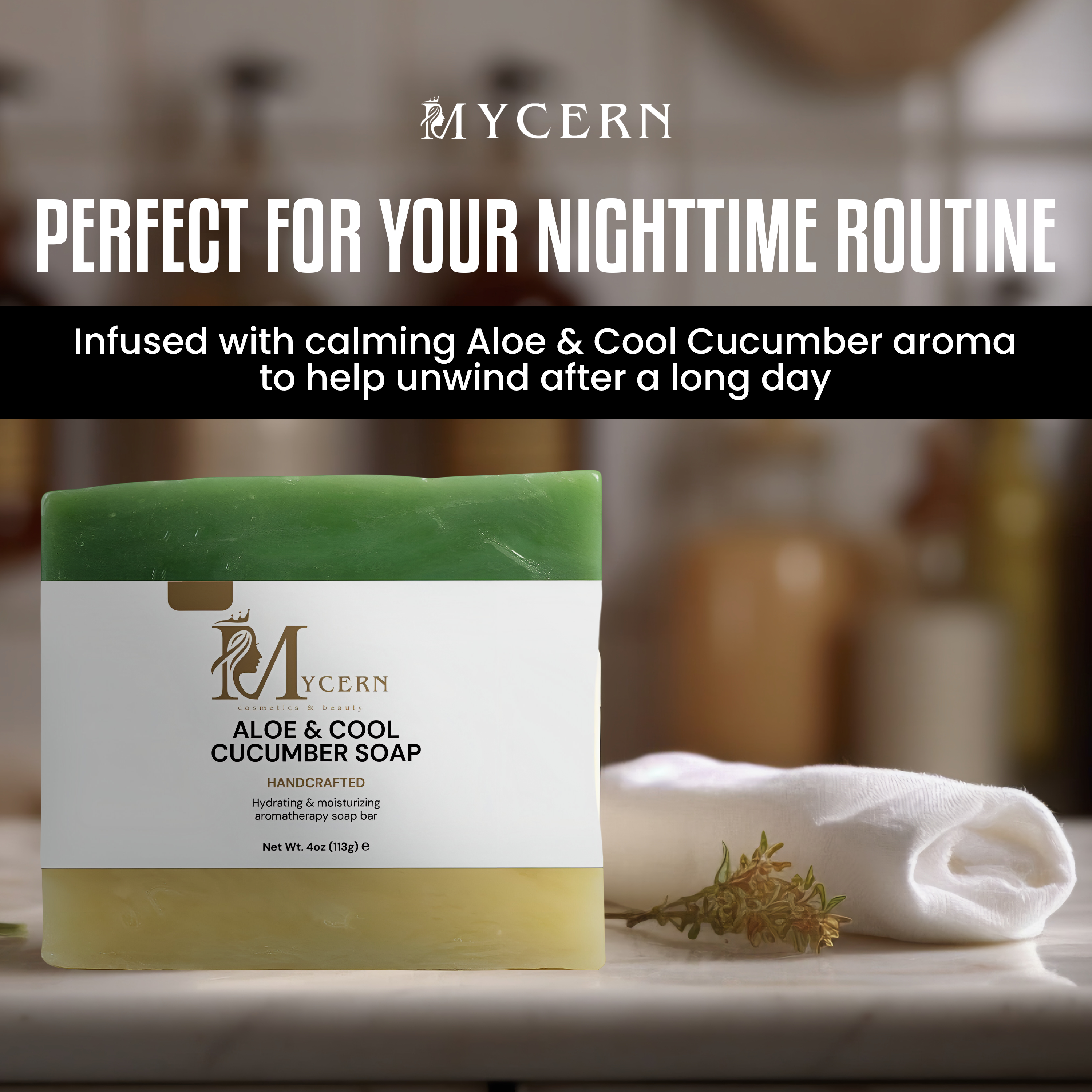MyCern Aloe & Cool Cucumber Soap