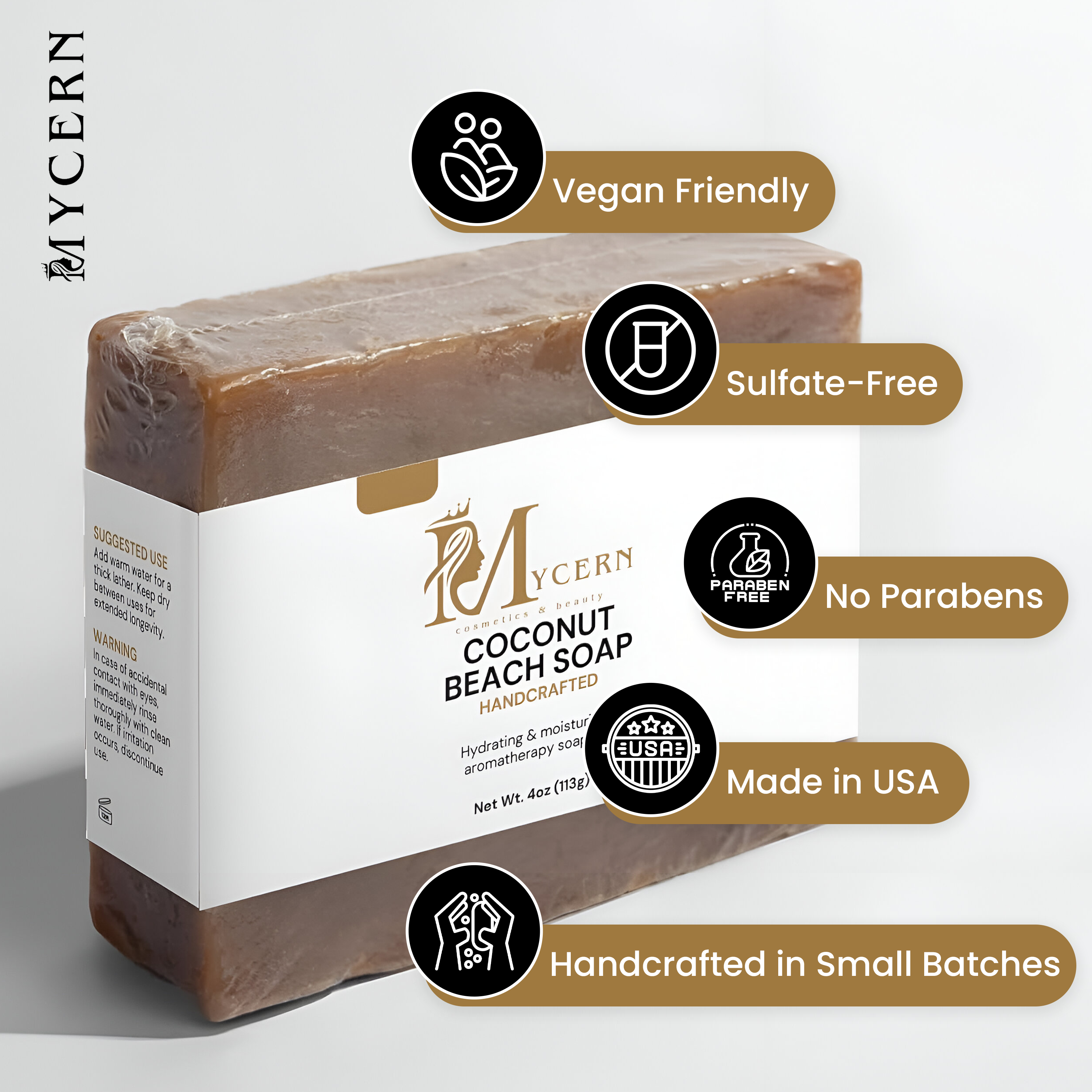 MyCern Coconut Beach Soap