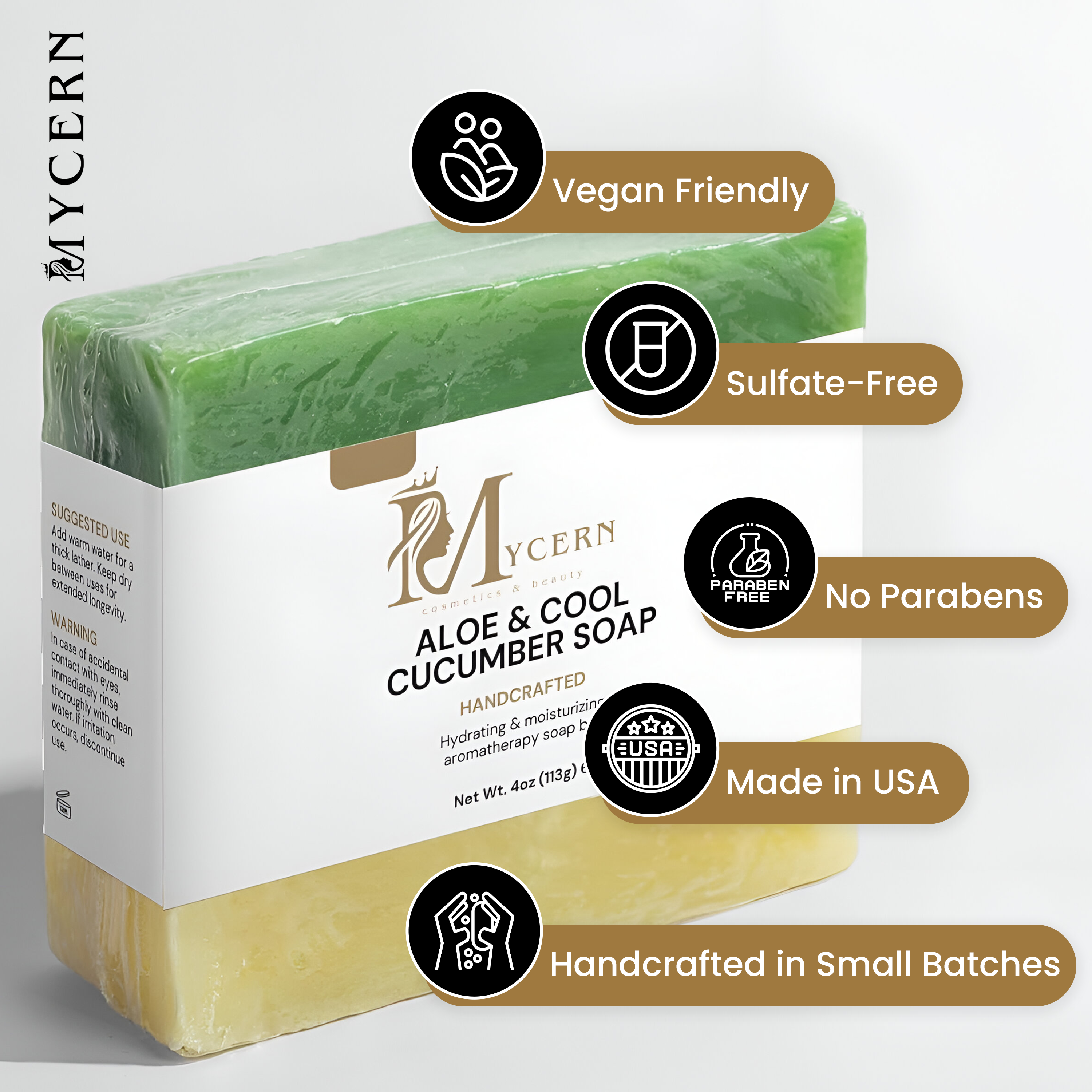 MyCern Aloe & Cool Cucumber Soap